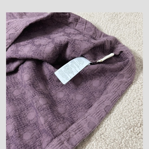 NWT Madewell Dress Empire Waist Puff Sleeve Baby Doll Dress Smoked Plum Size Med - Picture 10 of 15